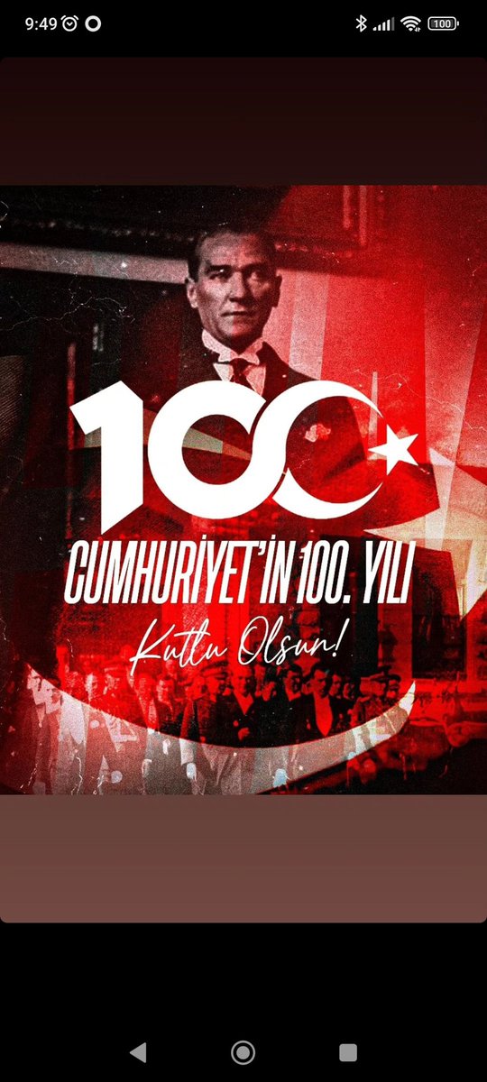 Yaşasın cumhuriyet