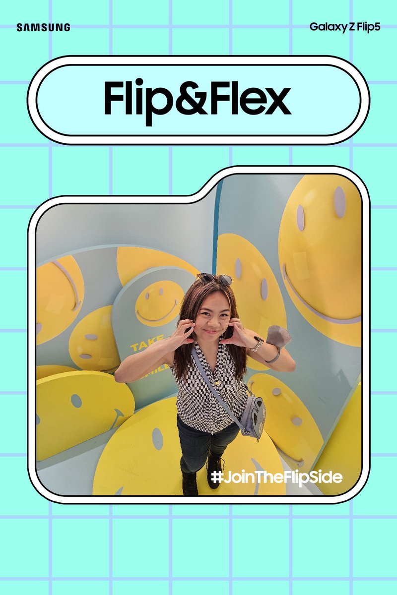 libz's tweet photo. Thank you for the cool experience @slbsstudio #GalaxyHarajuku #slbs #GalaxyZFlip5 #GalaxyZFold5 https://t.co/QWlxUXolCu