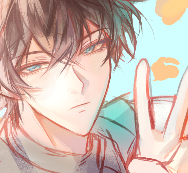 Ah I'm normal for Danhengliterally me drawing him again for the 1234 times 
