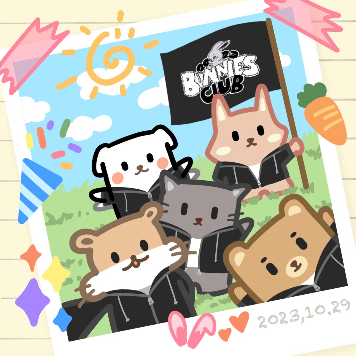 Dy6153615's tweet photo. #HappyBunniesDay
#NewJeans
🖤🧸🐰🐶🐱🐹🖤 https://t.co/MxOzEoiSJ4