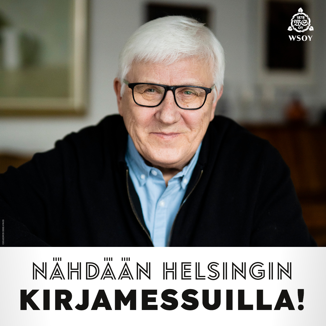 Niin, nähtäisiinkö tänään sunnuntaina Hakaniemen lavalla klo 13.30-14.00? Esillä on kirjani Sauli Niinistö – Suomalaisten presidentti. Minulta saa sen jälkeen kirjaan signeerauksen WSOY:n osastolla.