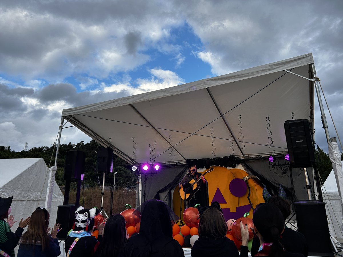 hello_sun_ween's tweet image. 🎃パンプキンステージ

「植田健一」スタート😈

#植田健一
#ハローサンウィーン #サンウィン 
#ハロウィン #山陰