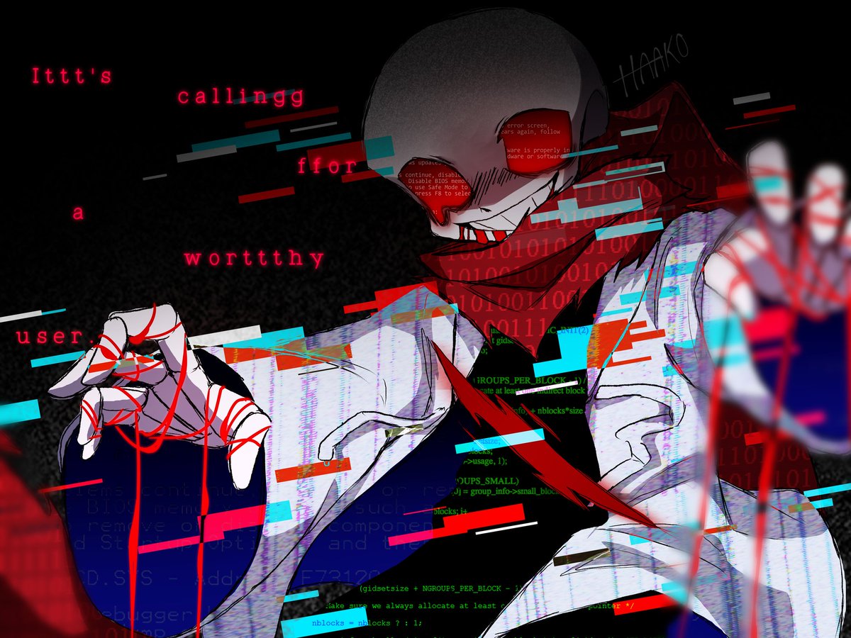 LET'S ACT LIKE I DIDN'T REPOST BECAUSE I FORGOT A WORD #Underverse #fatalerrorsans