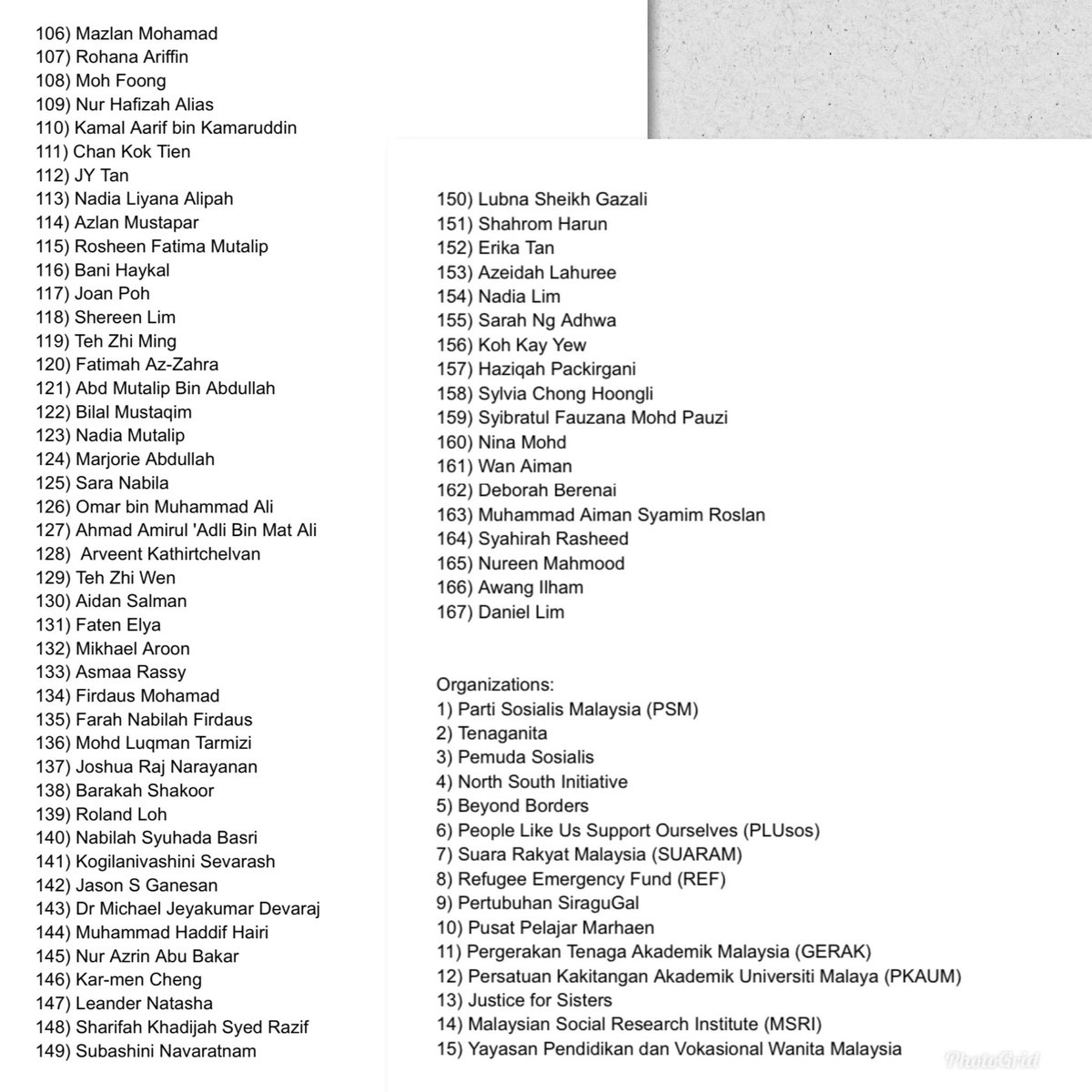 FadiahNadwa's tweet photo. STATEMENT IN SOLIDARITY WITH PALESTINE AND IN CONDEMNATION OF THE ZIONIST GENOCIDAL ATTACKS IN GAZA

Here’s the statement with an updated list of signatories. 

Thanks for taking a principled stance &amp; making your voices heard.

From the river to the sea, Palestine will be free 🇵🇸 https://t.co/VKEoY7ofGd