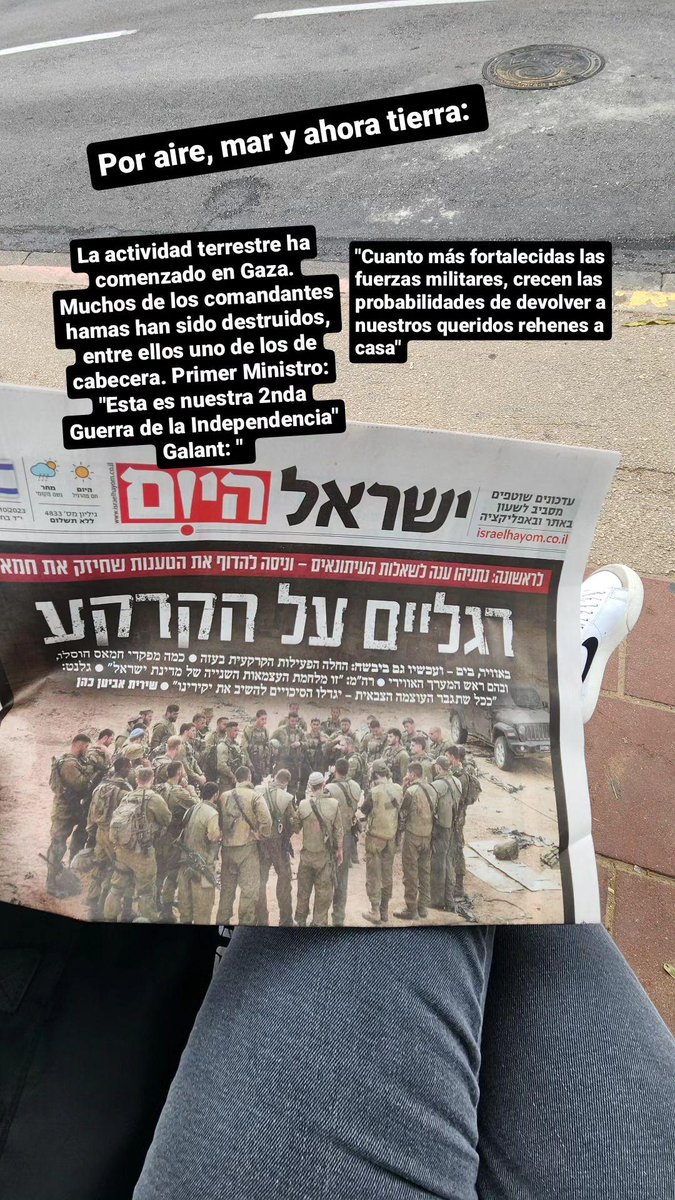 AdyBubis's tweet photo. Vamos Israel 🇮🇱, vos podés contra esta 💩.
Fuente: ישראל היום 
Foto y traducción: @AdyBubis https://t.co/aGQO8cnIYD