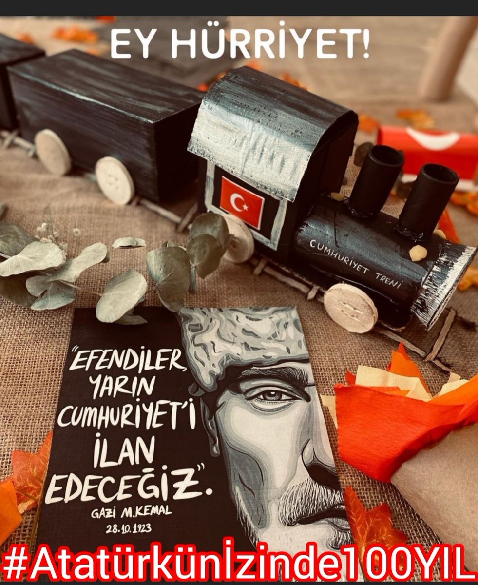 Takvimlerin en güzel gününden günaydın

#Atatürkünİzinde100YIL