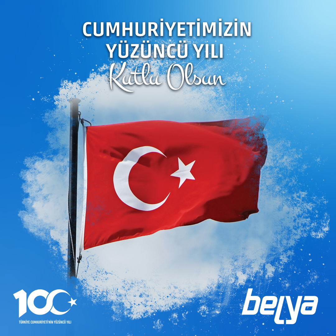 BelyaBilisim's tweet photo. 🇹🇷 Cumhuriyetimizin 100. Yılı Kutlu Olsun! 🇹🇷 https://t.co/xe4NtIX69P
