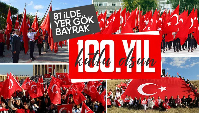 ensonhaber's tweet photo. #29EkimCumhuriyetBayramı kutlamaları sabahın ilk saatlerinde başlarken, sokaklar ve caddeler ay yıldızlı bayraklarla donatıldı

81 ilde 7'den 70'e herkes bayram coşkusu yaşıyor https://t.co/aEuMyzllkT