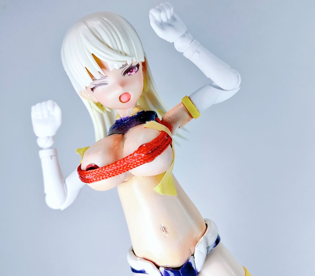 「#30MS 今朝から一部塗装を継続しようとしたら、塗料が無かったからネット注文で」|ドミオ　昨日誕生日終了　たくさんおめでとうをありがとうございましたのイラスト
