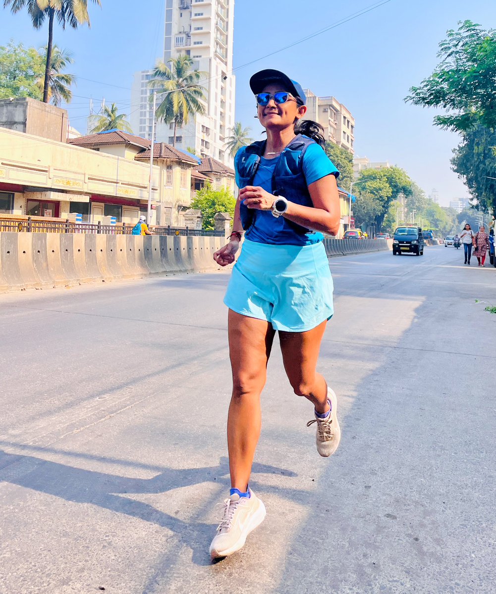 pribhatt29's tweet photo. Gracing your feed with pretty colors, dimpled smile & strong miles.๐๐ปโโ๏ธFeeling happy & at content as Iโm nearing to the last phase of my training. Itโs been a wonderful journey & Iโm proud of me to be able to pull through it!๐ฉต๐ช
Closing this week 114km
#UltraRunner #FitWithPB https://t.co/QXE5IBlQau