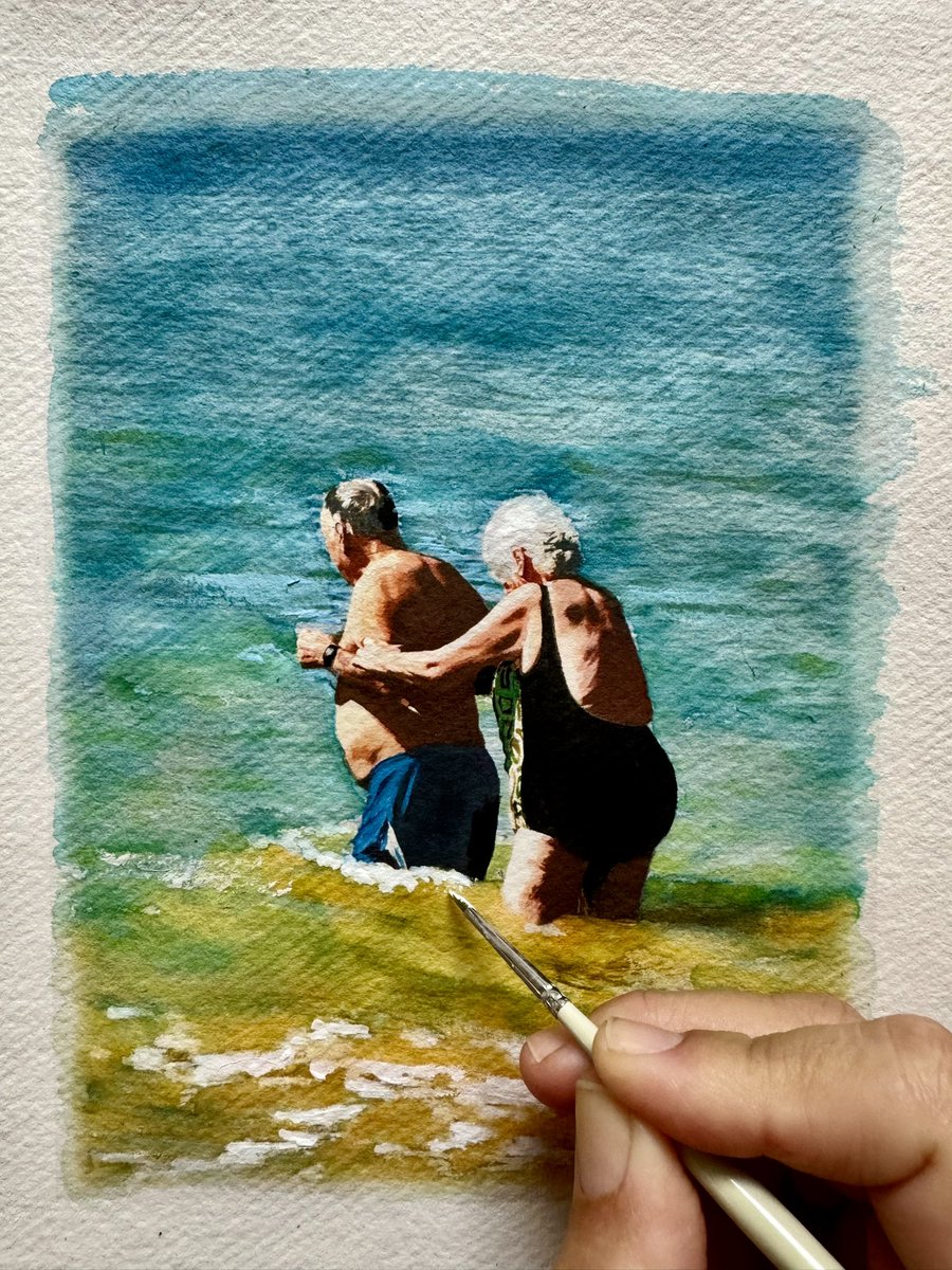 ElGabineteDeLas's tweet photo. Me emocionó verles. Ella apoyándose en él. Él con toda la fuerza que tenía. Ví muchas cosas bonitas en ese instante: ganas de vivir, sobre todo. https://t.co/wFXlRWr2Za