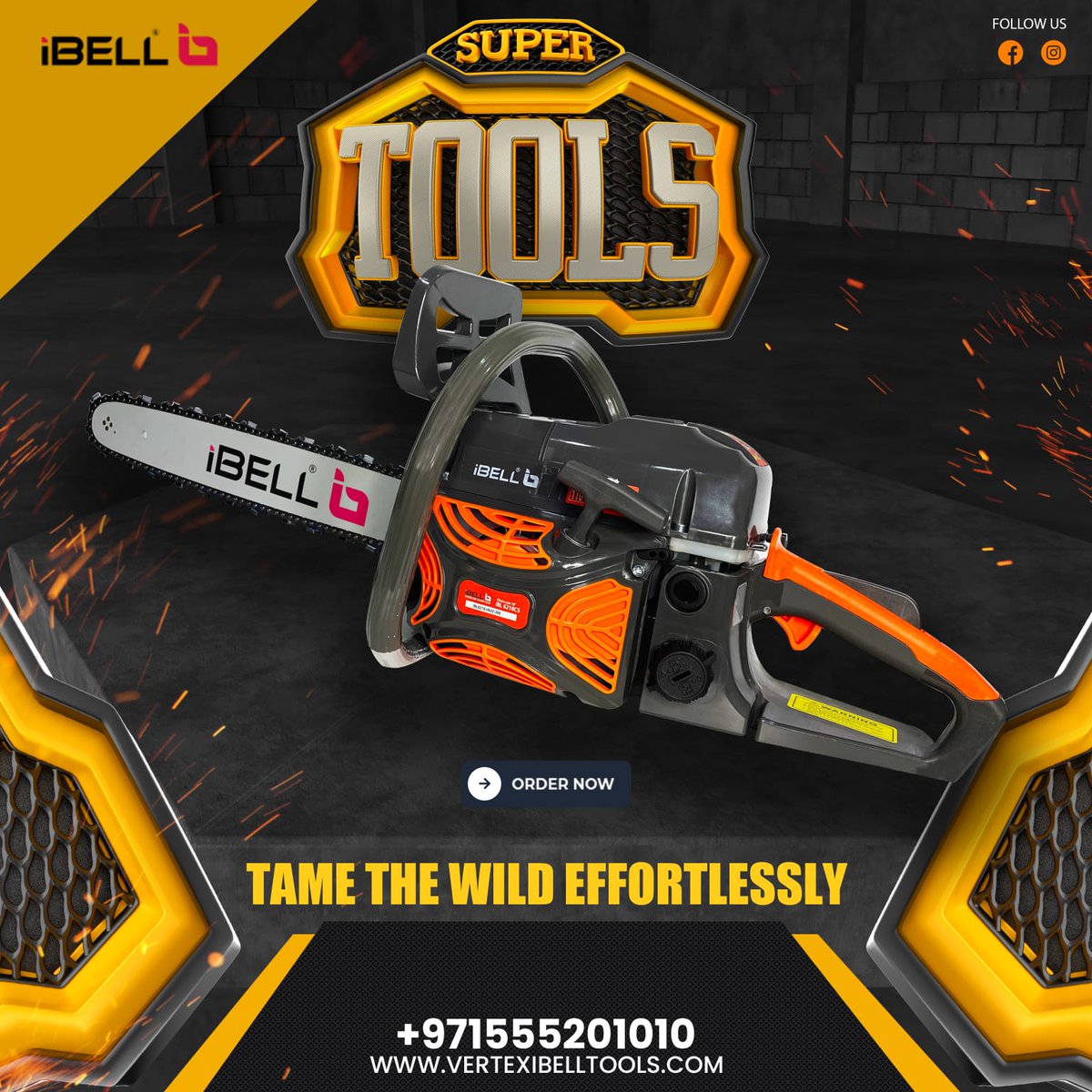 Ibellpowertools's tweet photo. In the world of tough jobs, our gasoline chainsaw is your trusted companion. With power and precision, it transforms challenging tasks into manageable triumphs.🪚⚙ 
https://t.co/orNbywuKWx
Contact us on : +971 555201010 https://t.co/OL4MfnbCg8