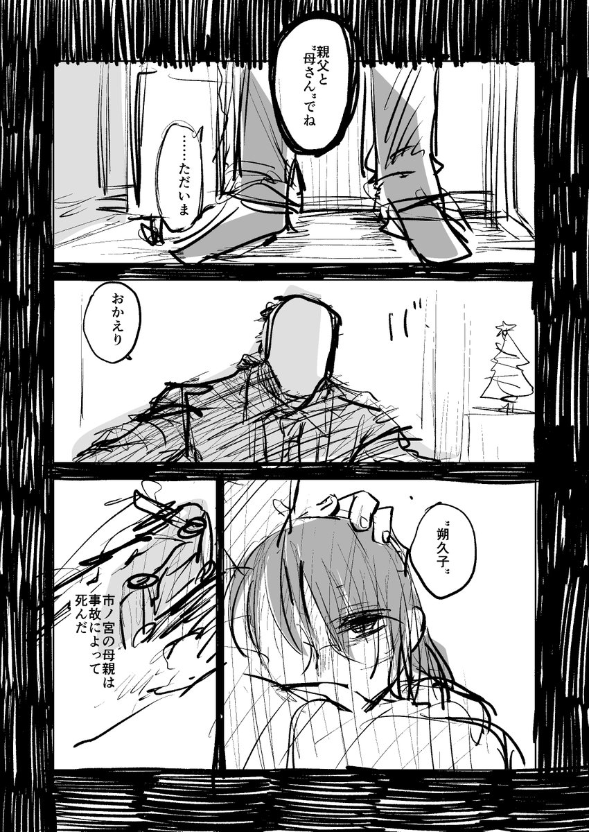 自キャラハロウィン雑漫画 2/2 #創作BL