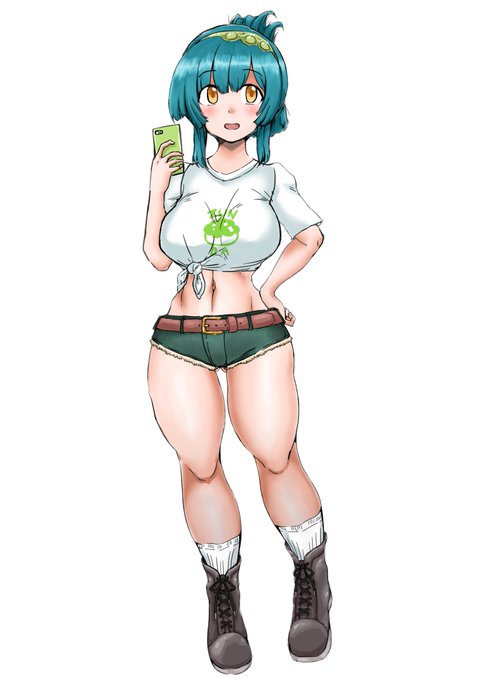 うおぉぉぉローライズホットパンツTシャツずんちゃん餅!!!! 