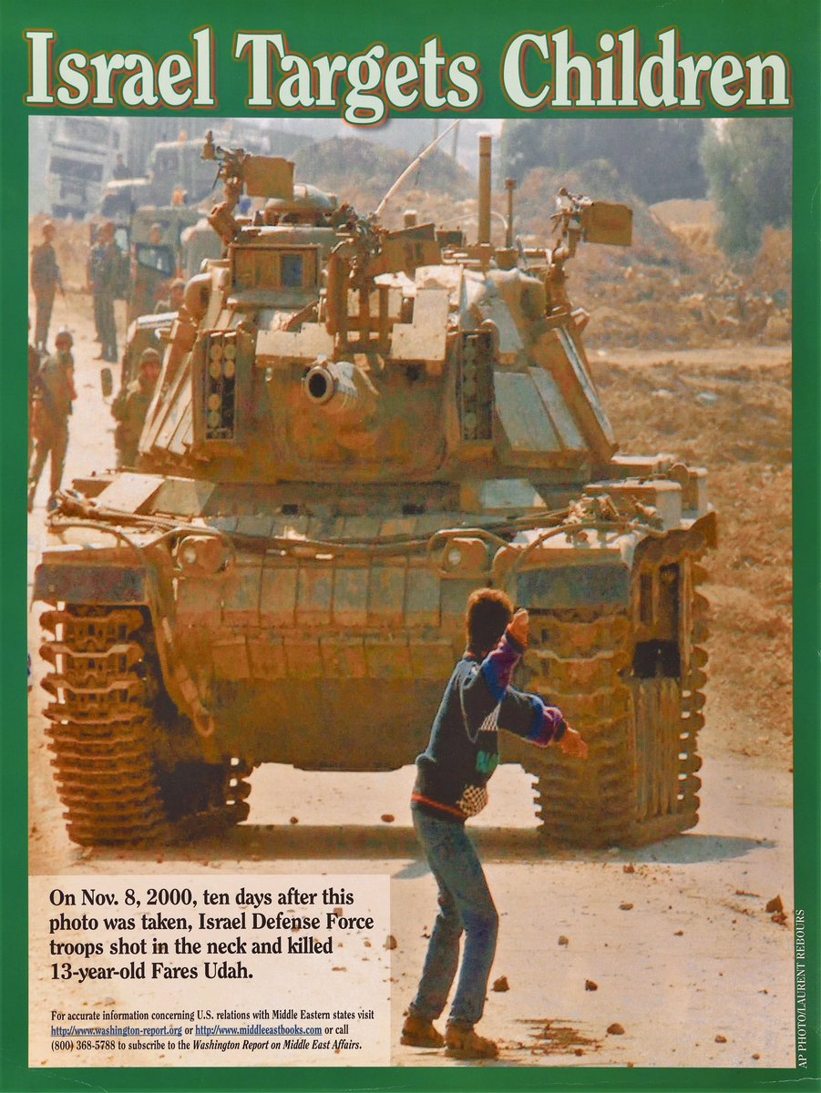 23 years ago today, 14-year-old Gazan Fares Odeh stood in front of an Israeli tank, like a tiny David defying Goliath. Ten days later, Fares, who skipped school during the Second Intifada to resist the occupation, threw his last stone. He was shot in the neck by Israeli troops.