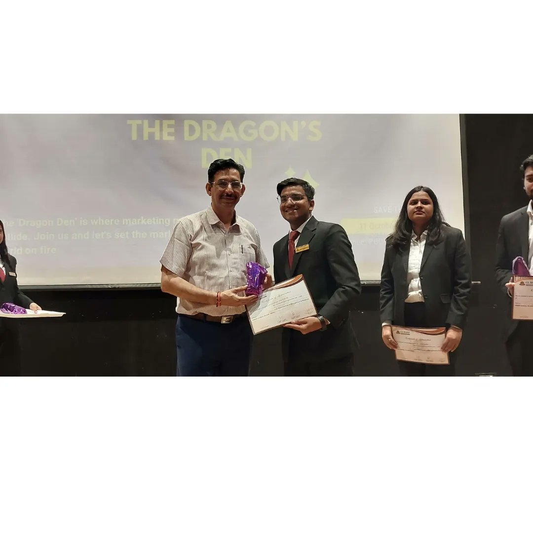 Marketing Mavericks hosted 'The Dragon's Den,' a captivating club activity that ignited the creativity and critical thinking of our student participants. 

 #pgdminstitute #bschool #drsapnarakesh #collegeproject #collegeacceptance #marketingactivities #marketingclub