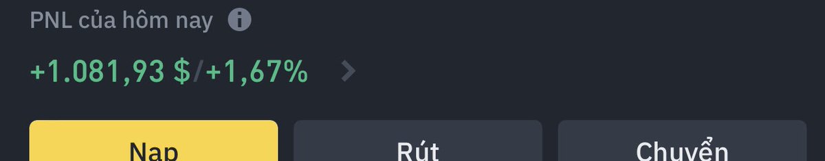 Mùa này thi nhau khoe lãi chứ lõm cũng khó
Chuẩn bị tinh thần tham gia X nhiều hơn
$BTC $ETH $FET $POLYX $AGIX $NEO $GAS