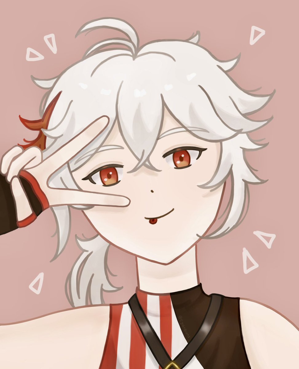 happy birthday kazuha 🍁❤️🤍 #kazuha #Genshinlmpact  #楓原万葉誕生祭2023