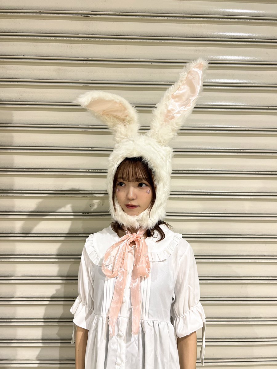 __ayn1230__'s tweet photo. #アイドルなんかじゃなかったら
握手会ありがとうございました💭

ハロウィンはうさぎになったよー🐰

2日間とっても楽しかったです！ 
またね🫶🏻

今日はメンバーといっぱい写真撮れて嬉しかった！ https://t.co/YsHcCrAAlG