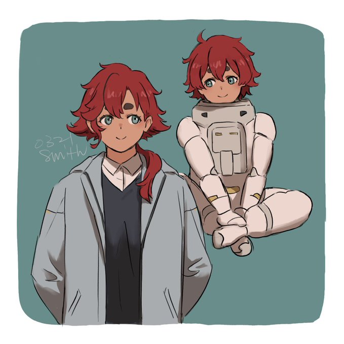 「red hair spacesuit」 illustration images(Latest)