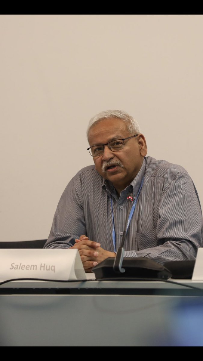 We are deeply saddened to hear of the passing of our Global Ambassador Saleemul Huq.

A passionate advocate for vulnerable frontline communities &amp; loss &amp; damage, his leadership will continue to inspire across the climate community.

H.E. Razan Al Mubarak
Dr. Mahmoud Mohieldin