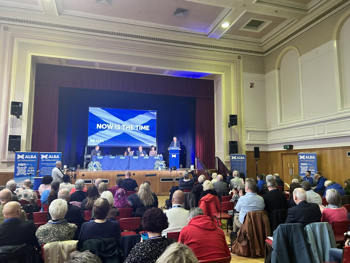 AlbaParty's tweet photo. We’re about to hear from Gordon Martin of the RMT 

Tune in live ➡️ https://t.co/S1SUi7VBjv

#ALBA23 https://t.co/bHH9VLz9lg