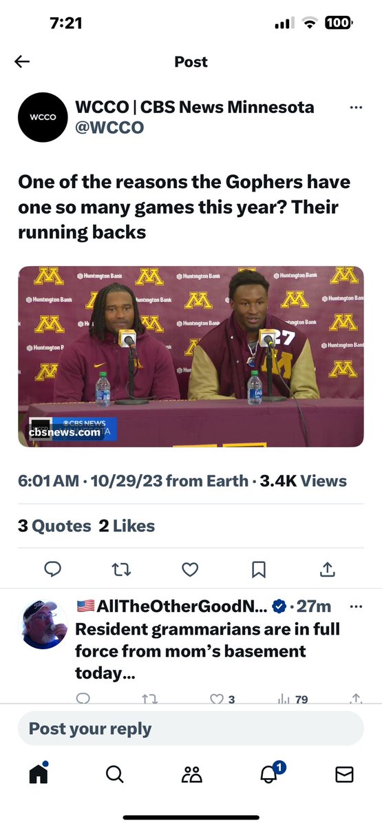 linkedinguru's tweet image. OMG! Whoever is doing social media for ⁦@WCCO⁩ needs to go back and retake 8th grade English! #homophones