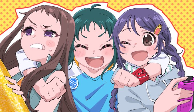 「3人の女性 何かを持っている」のTwitter画像/イラスト(新着)｜21ページ目