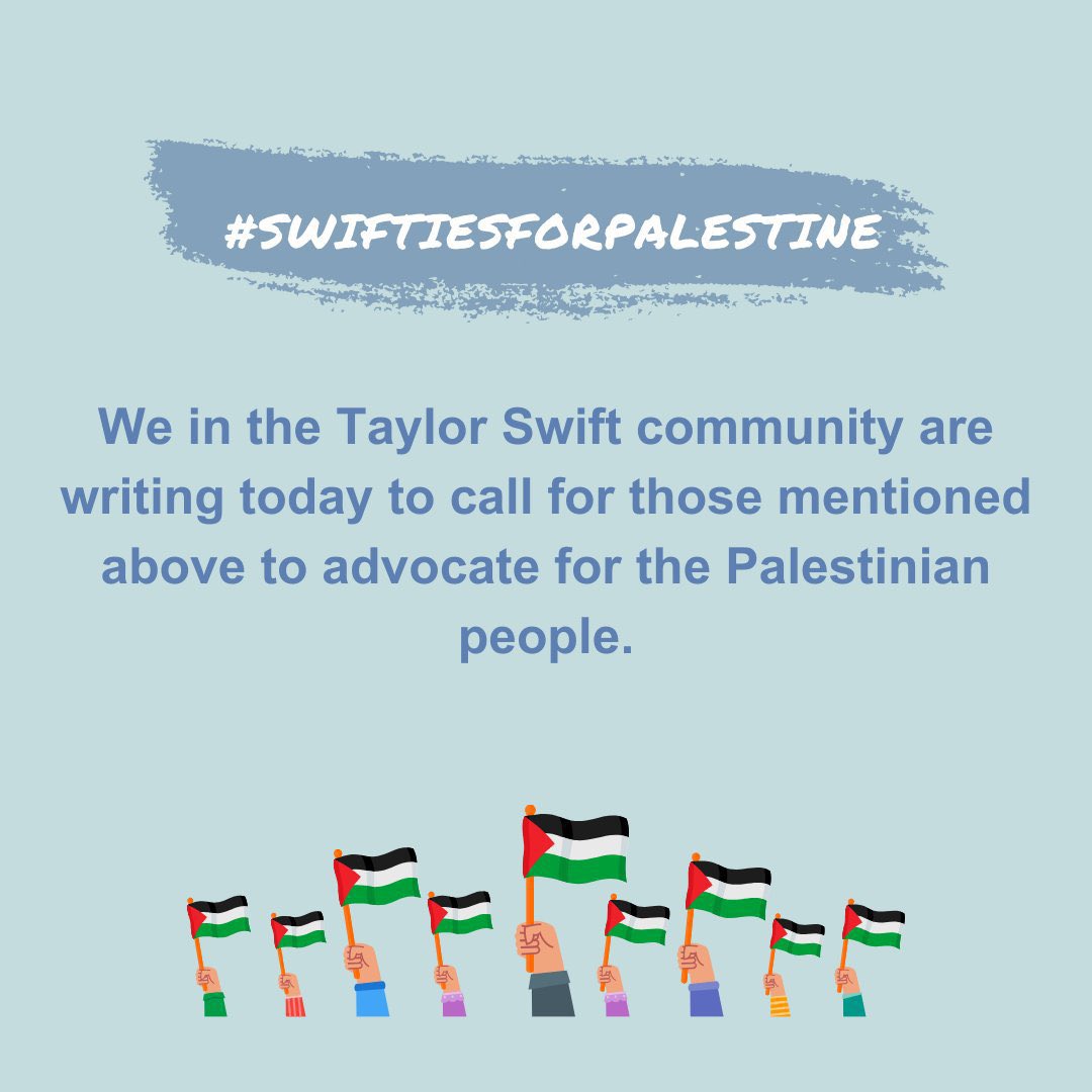 brookles4life's tweet photo. #CeaseFireInGaza #ceasefire #SwiftiesForPalestine @taylorswift13 @taylornation13 @treepaine https://t.co/MatTuhQXAQ