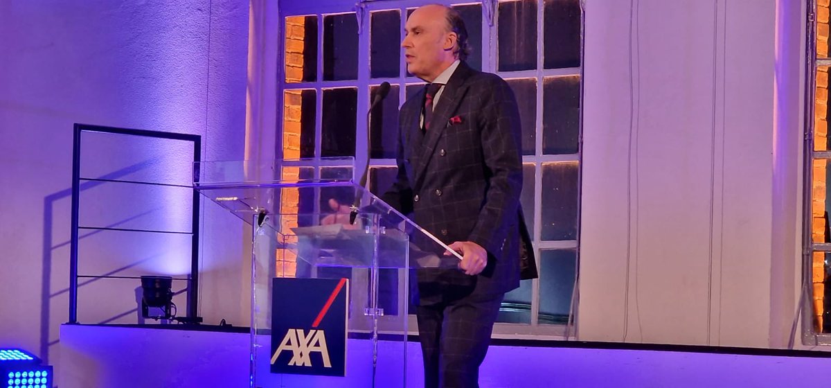 Ayer en Lisboa, en la cena de gala con los ganadores de la campaña encuentros profesionales 2022. Orgulloso de nuestra Red de agentes y consejeros patrimoniales.