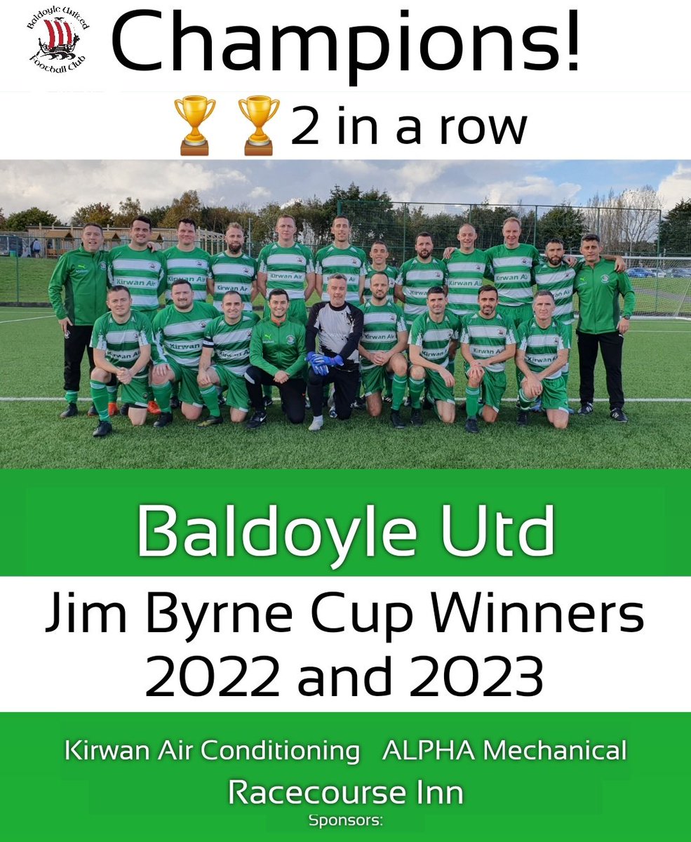 🏆🏆Waking up as Champions!

Congratulations to our Over 35s who won the Jim Byrne Cup for 2nd year in a row. 

Thanks to our lucky mascot <a href="/ollymurs/">Olly Murs</a> for coming along too!