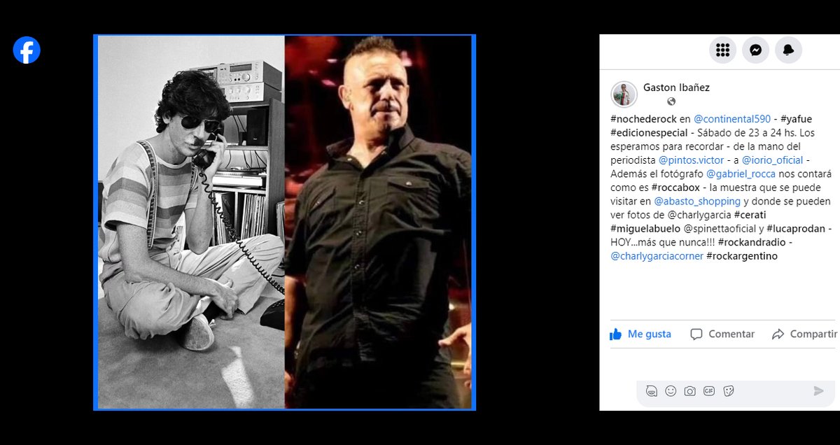 Anoche fui parte del programa "Ya fue" en Radio Continental de Buenos Aires, que conduce Gastón Ibañez.
Hablé sobre Ricardo Iorio.

Siempre gracias Gastón, es un gusto hablar con quien sabe de qué se trata.