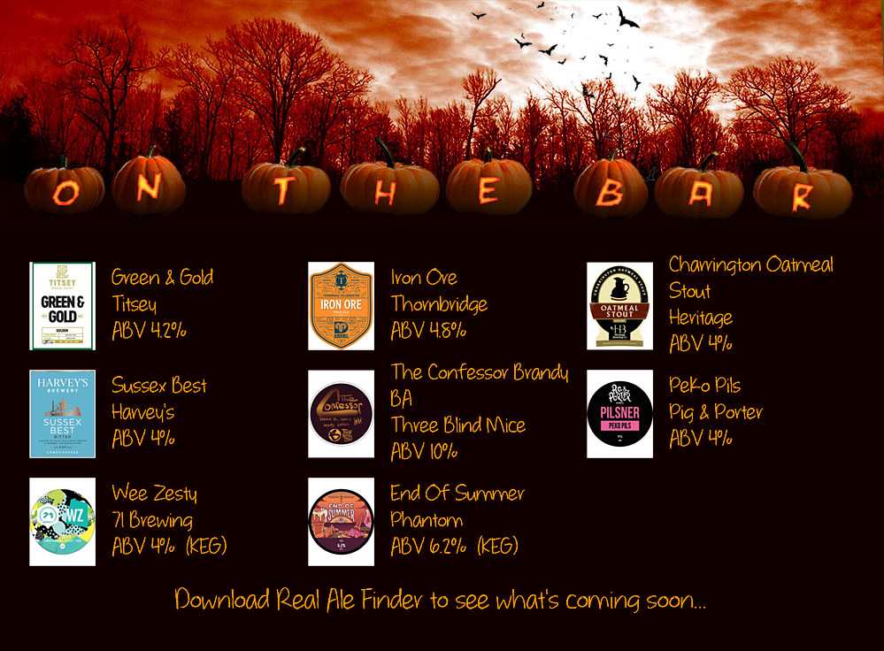 The Radius Arms (@radiusarmsmicro) on Twitter photo On the bar today!
Beer Board: bit.ly/2Ijmvfo
@titseybrewingco <a href="/thornbridge/">Thornbridge Brewery</a> <a href="/Heritagebrew/">Heritage Brewing Co</a> <a href="/Harveys1790/">Harvey's Brewery</a> <a href="/3BlindMiceBrew/">Three Blind Mice</a> <a href="/PigAndPorter/">Pig And Porter</a> @71brewing <a href="/PhantomBrewCo/">Phantom Brewing Co</a> #EastAndMidSurreyCamra
#RealAleFinder On the bar today!
Beer Board: bit.ly/2Ijmvfo
@titseybrewingco <a href="/thornbridge/">Thornbridge Brewery</a> <a href="/Heritagebrew/">Heritage Brewing Co</a> <a href="/Harveys1790/">Harvey's Brewery</a> <a href="/3BlindMiceBrew/">Three Blind Mice</a> <a href="/PigAndPorter/">Pig And Porter</a> @71brewing <a href="/PhantomBrewCo/">Phantom Brewing Co</a> #EastAndMidSurreyCamra
#RealAleFinder