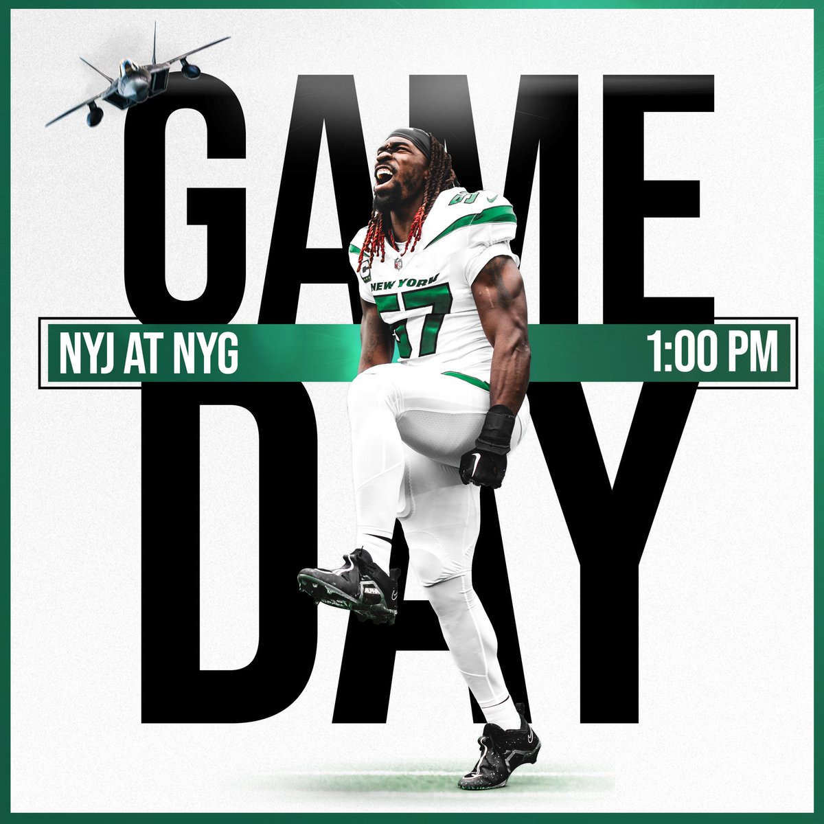 woodyjohnson4's tweet photo. It’s Gameday! #NYJvsNYG https://t.co/2GmyEWVnHC