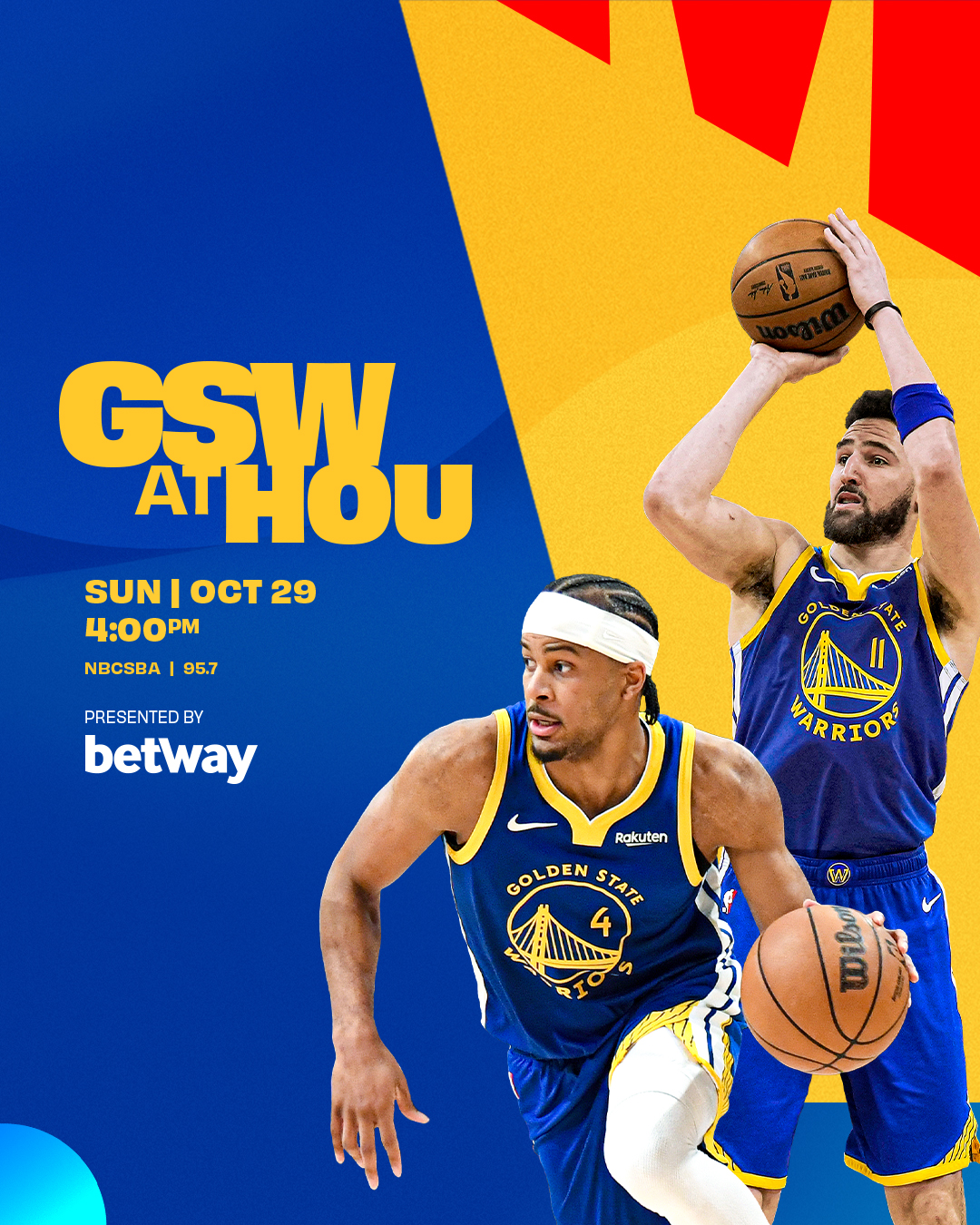 Golden State Warriors At Houston Rockets LIVE! 7PM EST. Who you got?