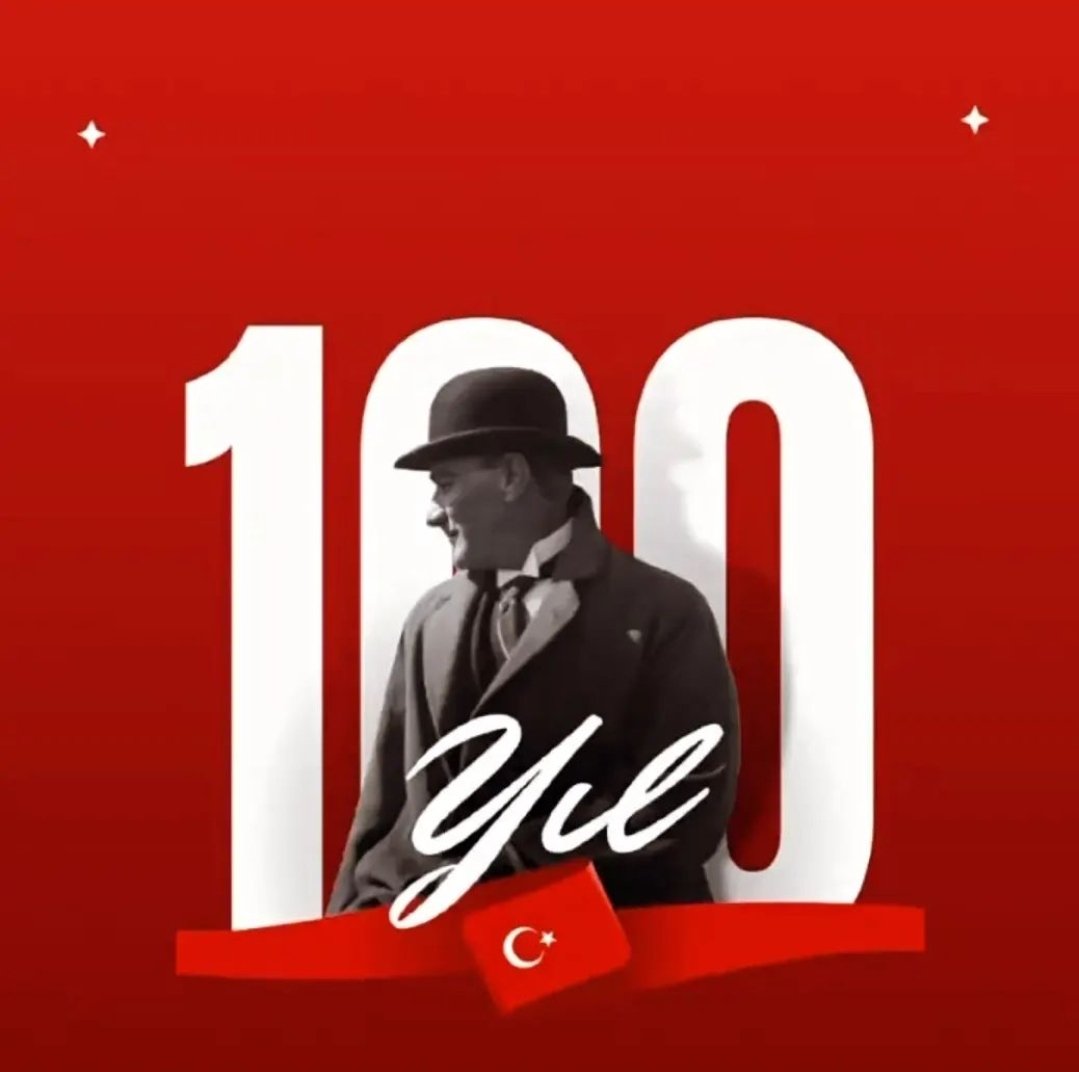 Cumhuriyetimizin 100. Yılı kutlu olsun! 

#cumhuriyet100yaşında