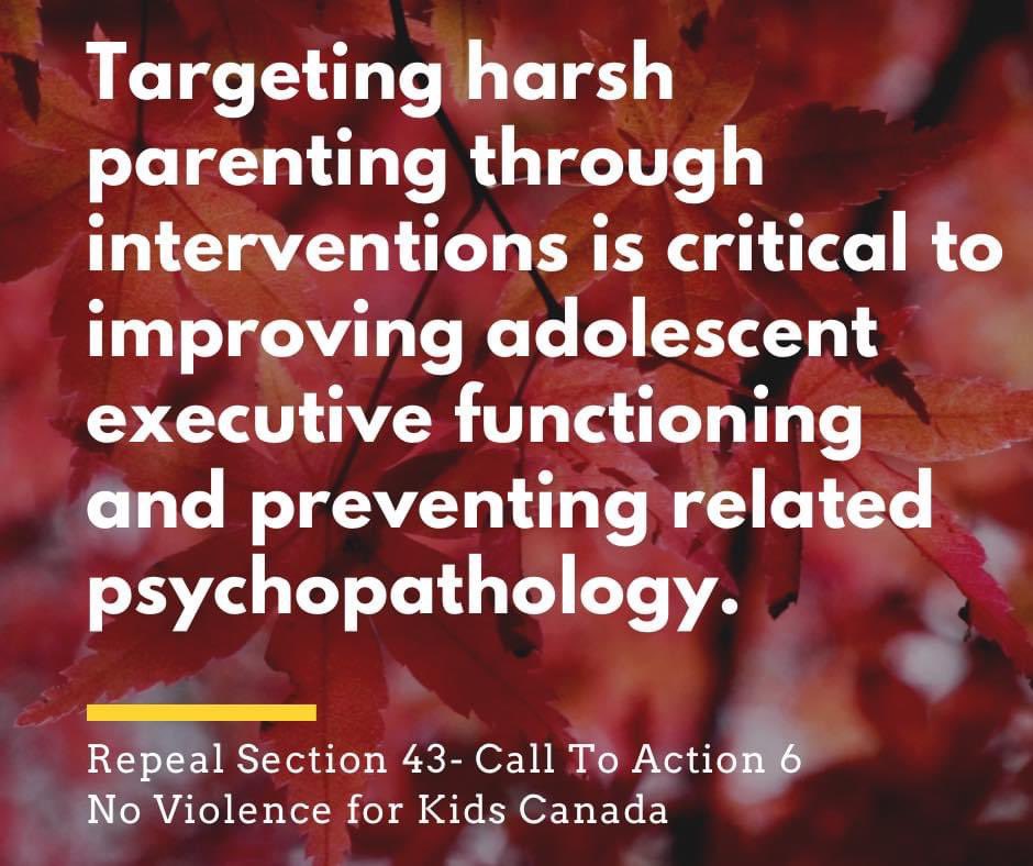 Warm & responsive parenting is most possible when parents had these experiences when they were children. Parents who are breaking toxic cycles should not be waitlisted. Let’s make sure all levels of government are there for parents. ❤️ #repeal43 #TRC #calltoaction6 #MentalHealth