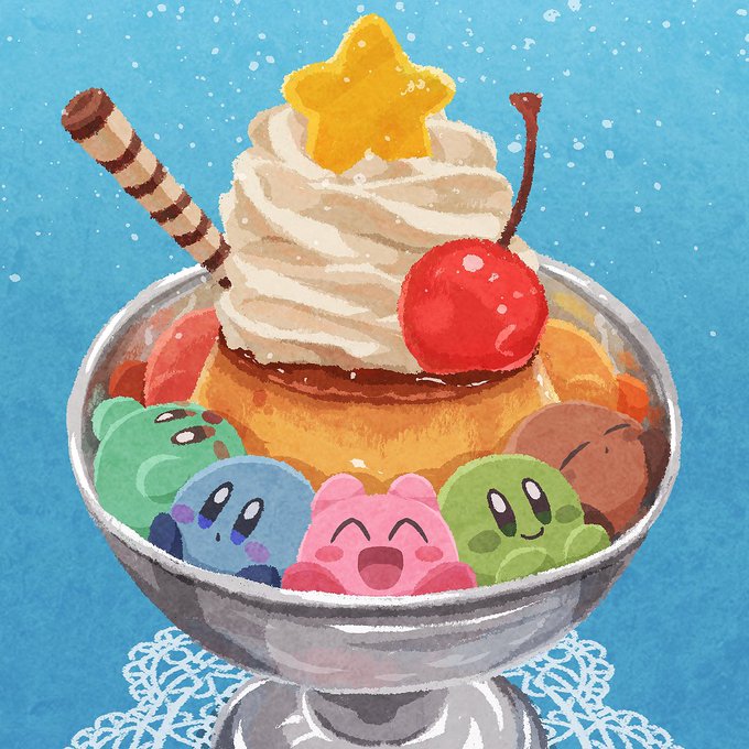 「dessert open mouth」 illustration images(Latest)