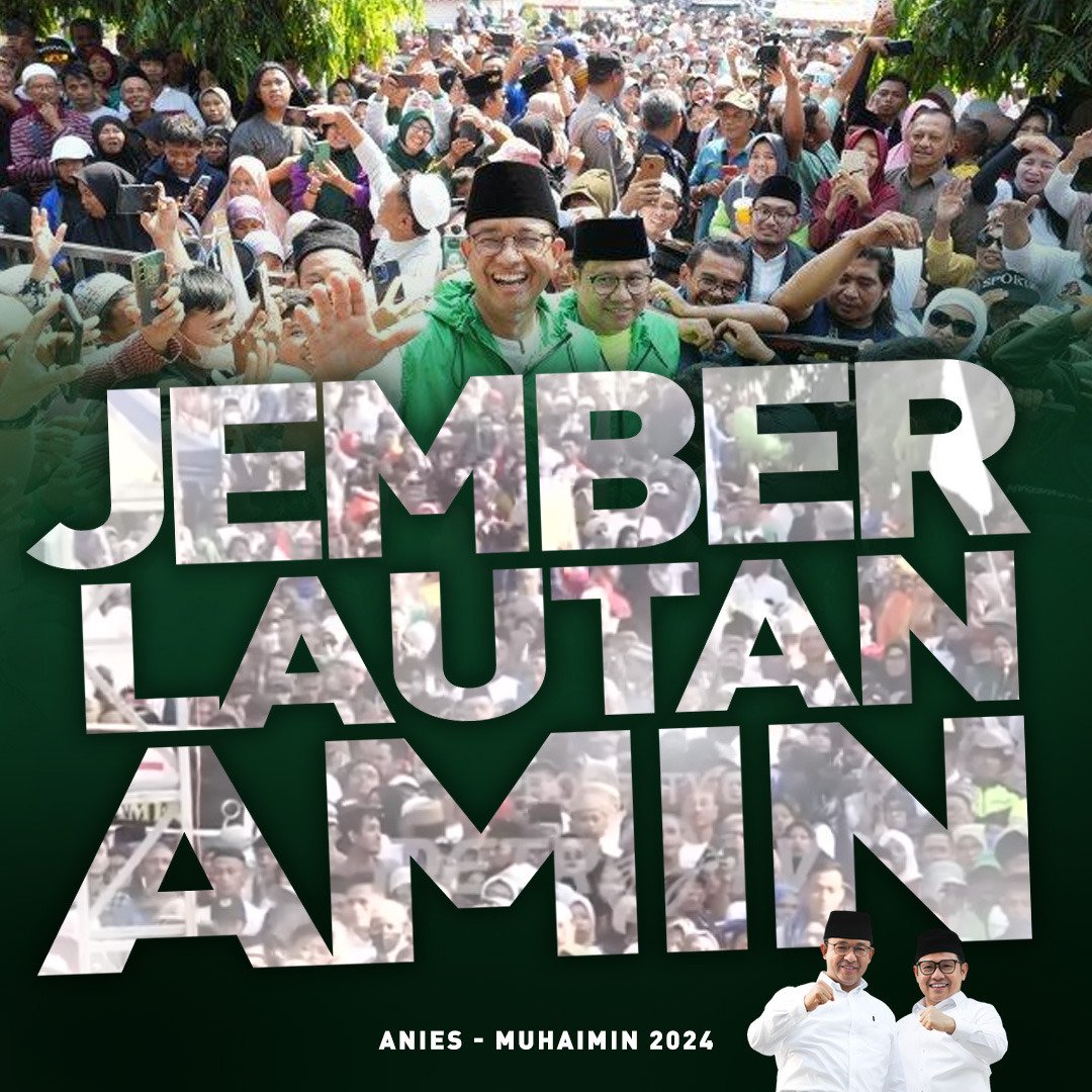 lis_saidah's tweet photo. Salam Perubahan!
AMIN
Bulatkan tekad, gelorakan semangat rakyat. Untuk Perubahan yg lebih baik

@DPP_PKB @cakimiNOW @aniesbaswedan 

#AMINPejuangPerubahan
#AniesMuhaimin2024 https://t.co/pIp2RsB8lR