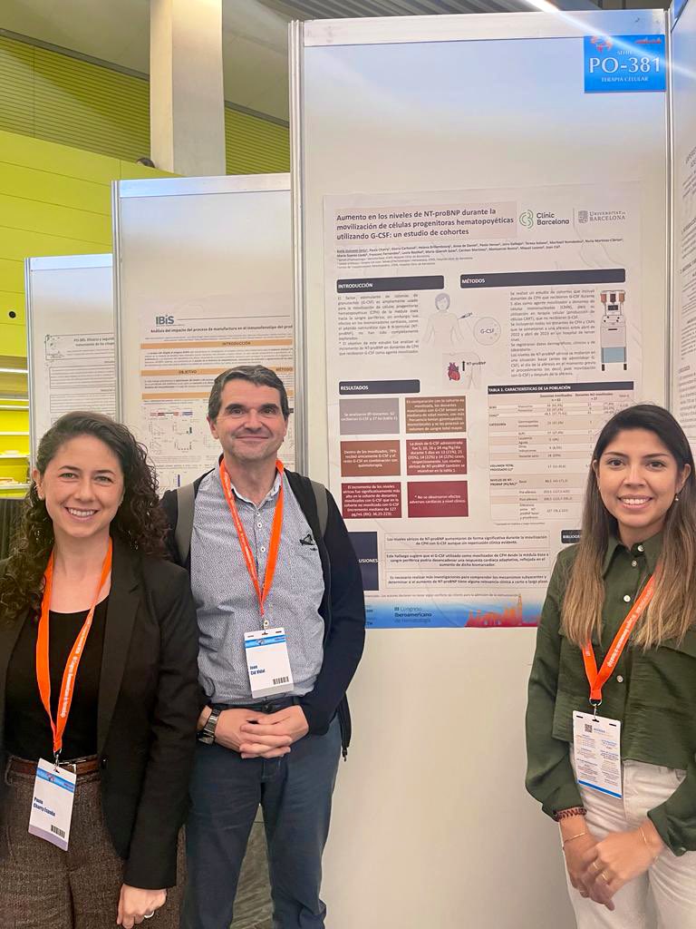 Hematologia Hospital Clínic Barcelona (@hematoclinicbcn) on Twitter photo Finaliza otro maravilloso congreso de la <a href="/sehh_es/">@sehh_es</a> y la <a href="/SETH__Oficial/">SETH Trombosis y Hemostasia</a>.
Hemos disfrutado enormemente con colegas y compañeras(ros)!
Hasta Palma de Mallorca 2024👋
<a href="/hospitalclinic/">Hospital Clínic</a> Finaliza otro maravilloso congreso de la <a href="/sehh_es/">@sehh_es</a> y la <a href="/SETH__Oficial/">SETH Trombosis y Hemostasia</a>.
Hemos disfrutado enormemente con colegas y compañeras(ros)!
Hasta Palma de Mallorca 2024👋
<a href="/hospitalclinic/">Hospital Clínic</a>