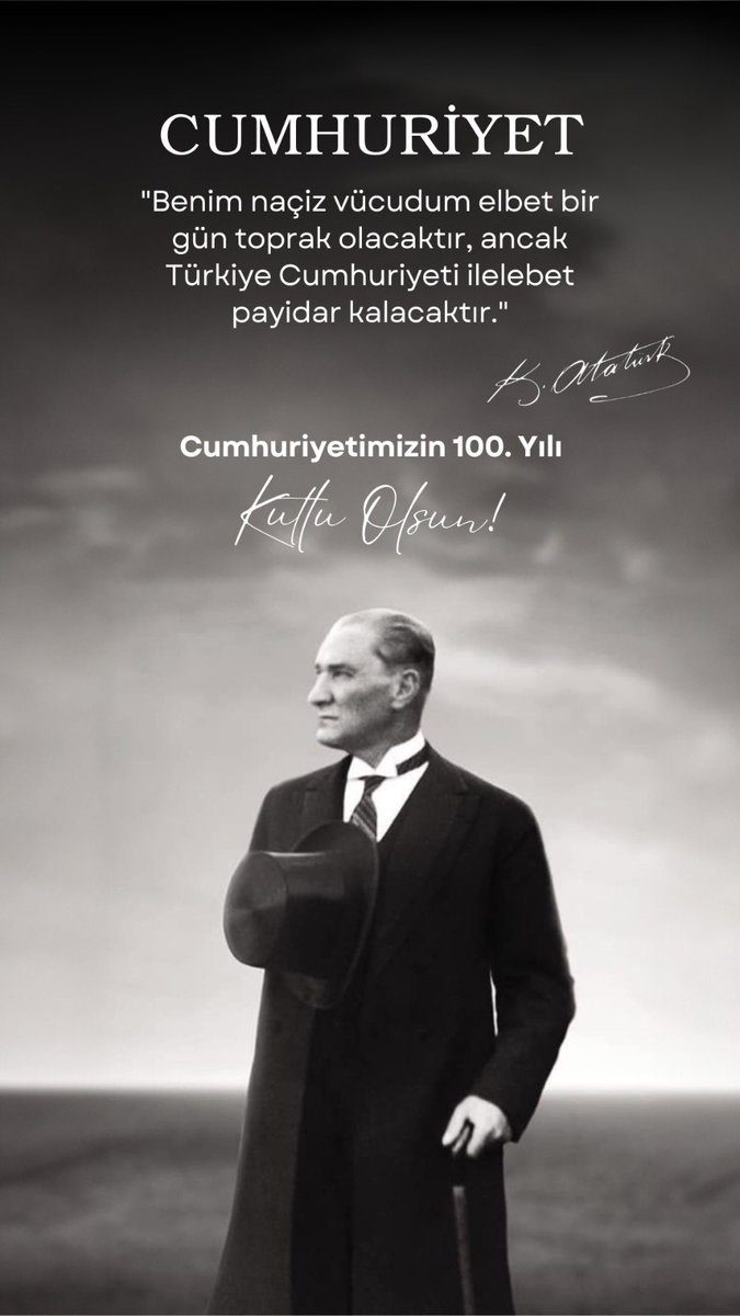 #CumhuriyetimizinYüzüncüYılıKutluOlsun