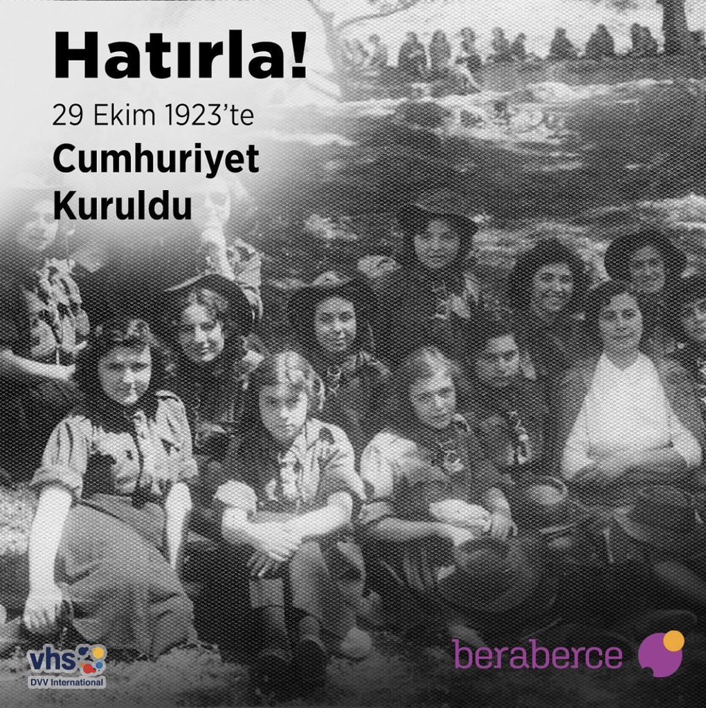 beraberce2018's tweet photo. 📌| Cumhuriyetin kuruluşunun 100. yılı 

Yeni yüzyılında; eşitliğin, özgürlüğün ve barışın hakim olacağı demokratik bir cumhuriyet dileğiyle… https://t.co/h28rhItziS