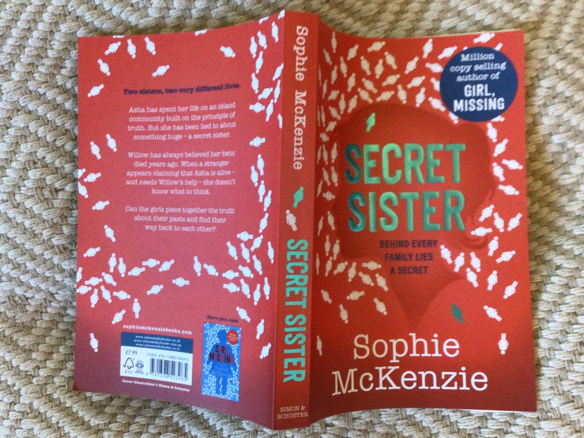 The latest YA thriller @sophiemckenzie_ will have readers on the edge of their seats as they follow the sisters’ high octane race to be reunited & escape from Dimity Island #SecretSister @simonkids_UK