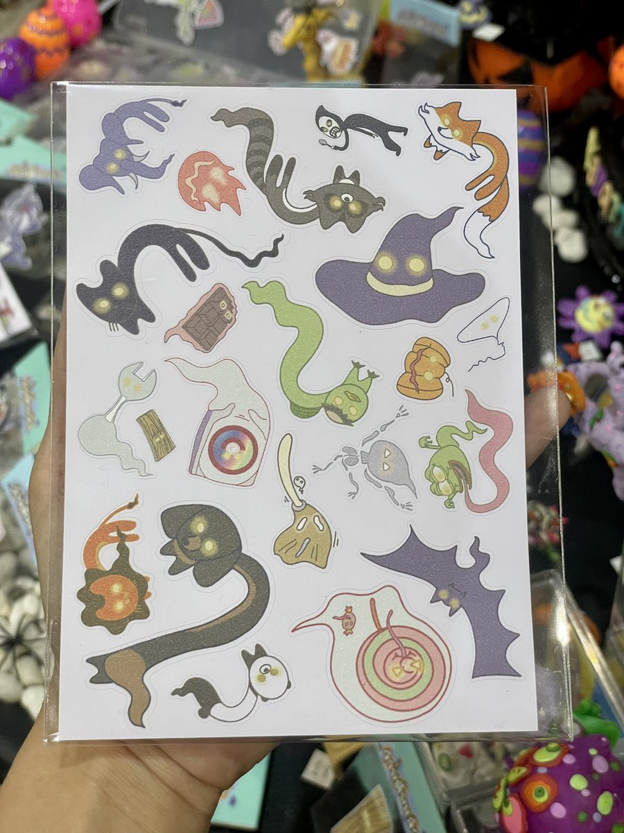 grmkgn's tweet photo. สติกเกอร์น้อนมอนสเตอร์ แผ่นละ 120 บาท
แบบเดี่ยวตัวละ 25 บาท
#YOLOartmarket2023 https://t.co/pBm69FfCUk