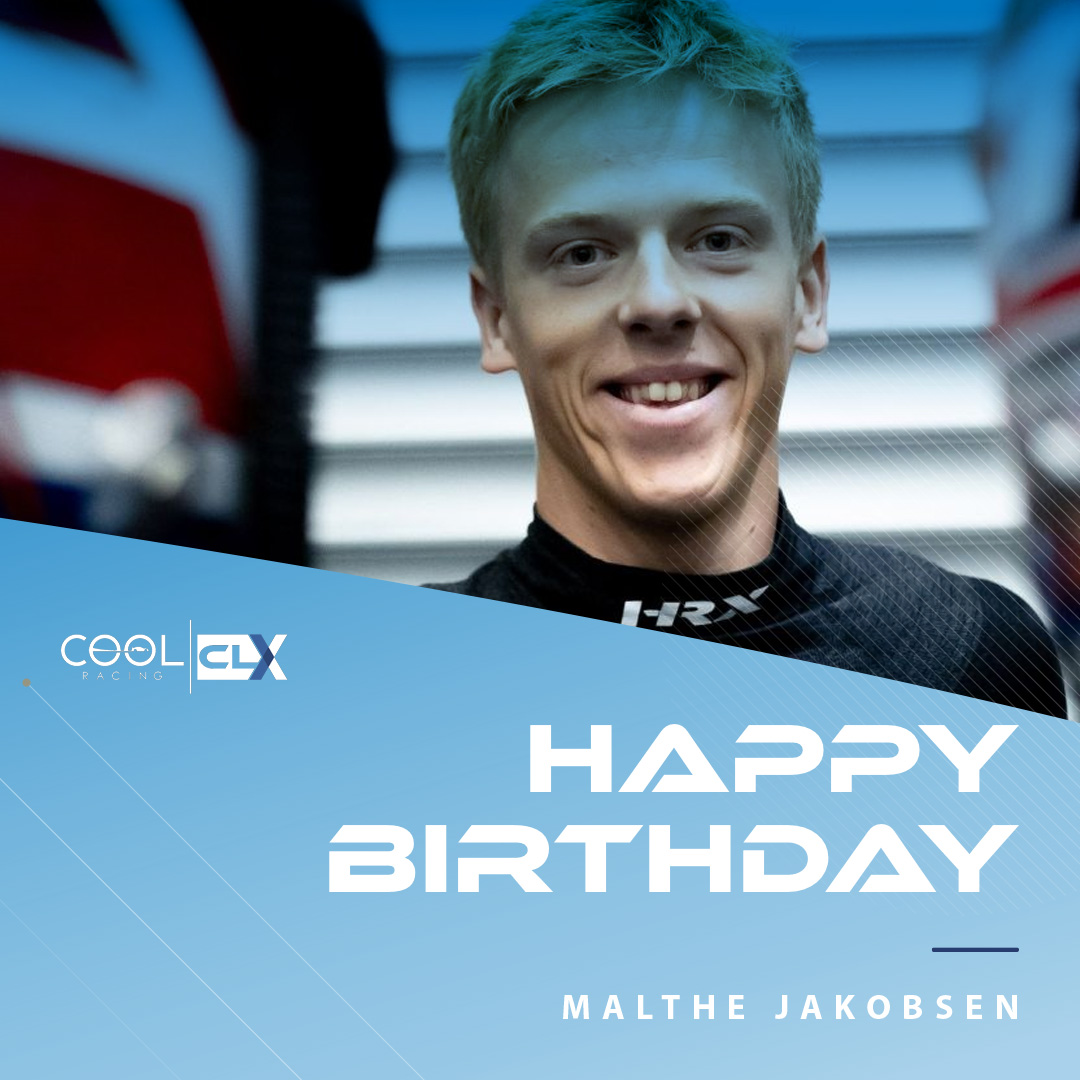 Tillykke med fødselsdagen! Happy birthday to our young talent @malthejakobsen_ 🎂🎉🎈 20 years old for our fast Danish 🚀 Such a pleasure to share this journey with you mate, in LMP3 and then LMP2. The future is yours ⭐️