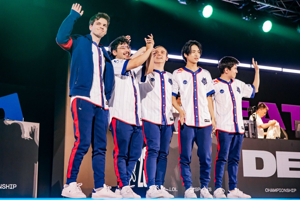 No pudo ser con Fnatic, pero seguimos creyendo hasta el final.

SORTEO INTERNACIONAL DE LA CAMISETA DE G2 ESPORTS SI GANAMOS Y PASAMOS A CUARTOS 🇪🇺

Requisitos:
- RT
- Follow