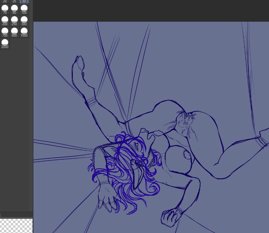 MunSummer's tweet photo. When you cannot sleep because you have such a nice idea, maybe I will take a time to finish this one between commissions ✨✨✨ https://t.co/39QUPvvZqL
