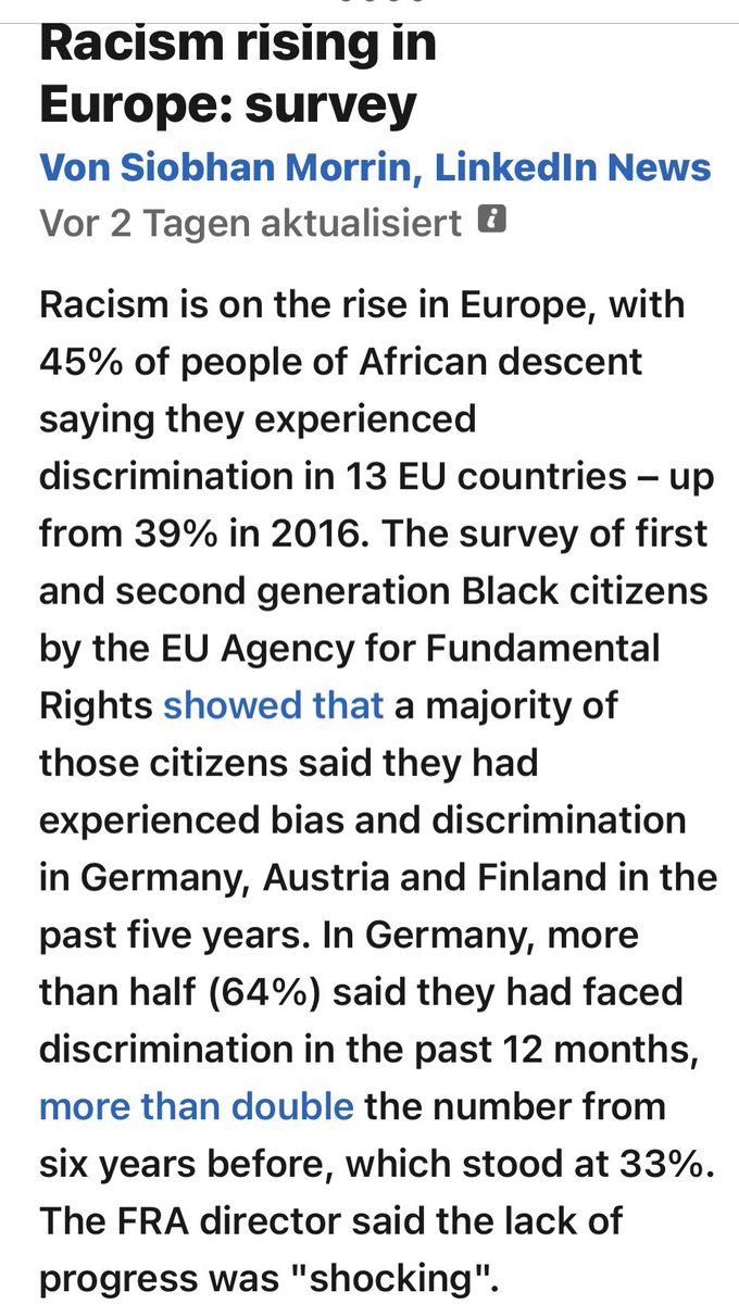 The old continent is becoming the continent of shame. Do we soon need an attitude test for Europeans who want to go on safari to Africa?
