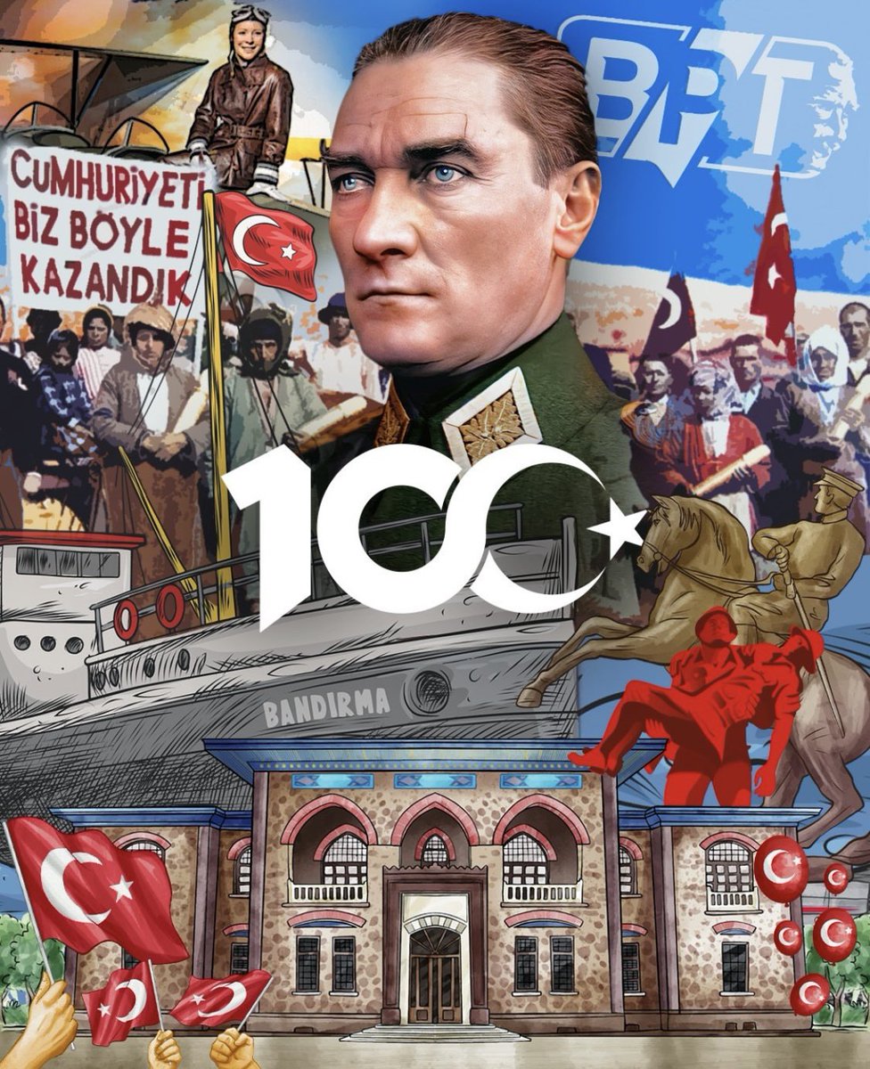 Yaşasın C U M H U R i Y E T 🇹🇷 
#Atatuerkuenİzinde100YIL