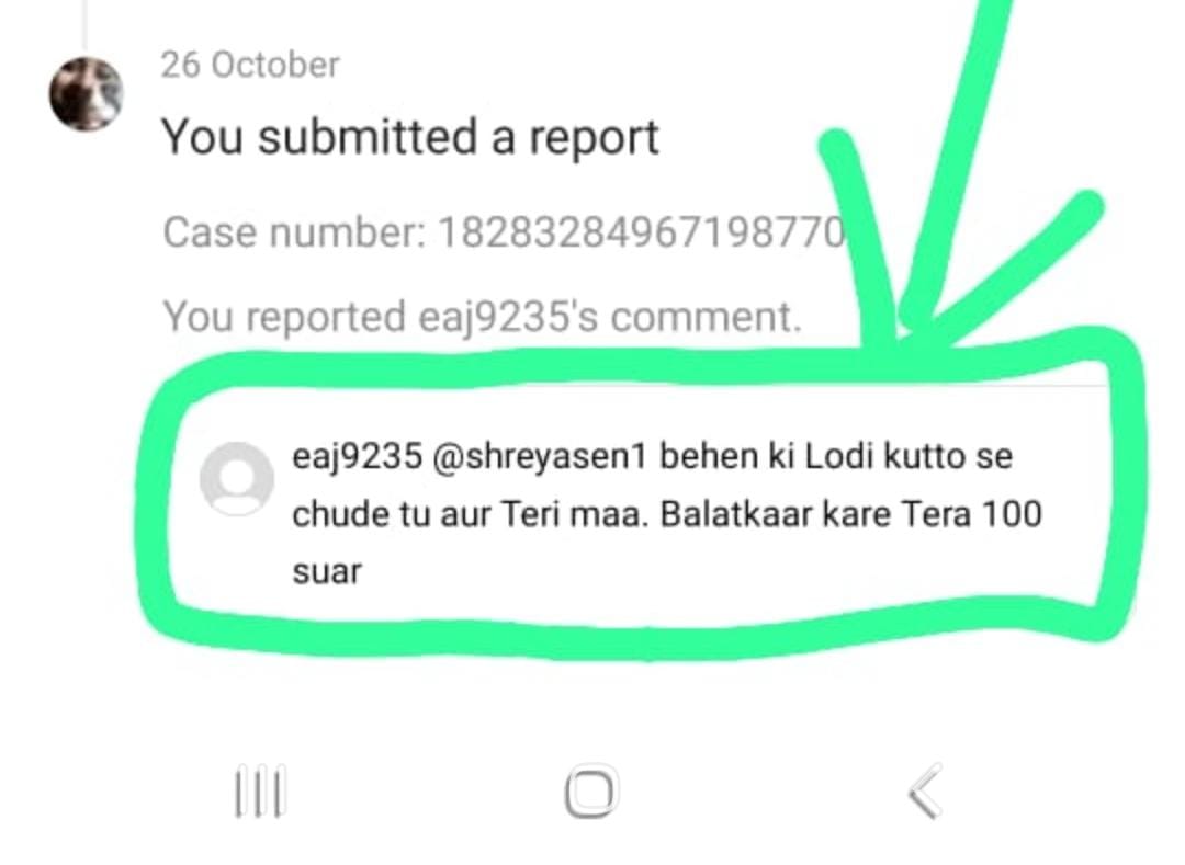 shreyasen's tweet photo. @instagram @InstagramComms would love to understand how these comments don't straight-up violate your community guidelines. https://t.co/AxemDuwFj0